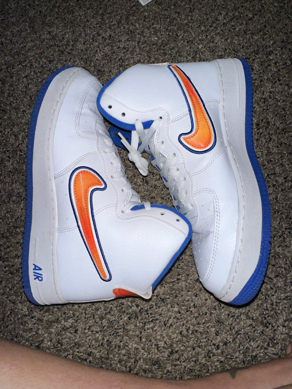 Size 9 - Nike Air Force 1 '07 LV8 Sport High Knicks LEP